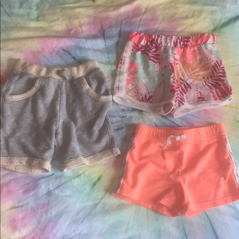 Three pairs of shorts